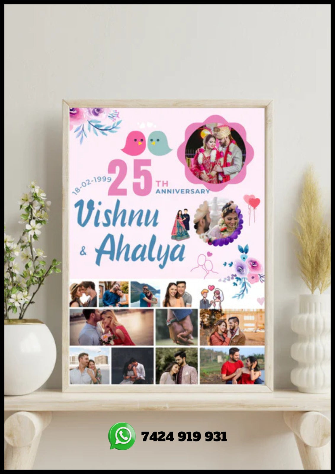 Eternal Vows: Anniversary Memories customize photo frame