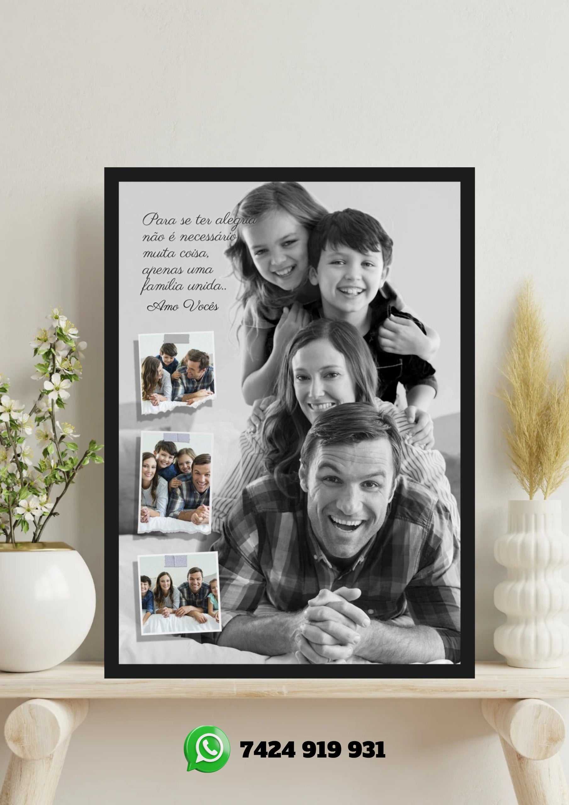 CUSTOMISED PHOTO FRAME.