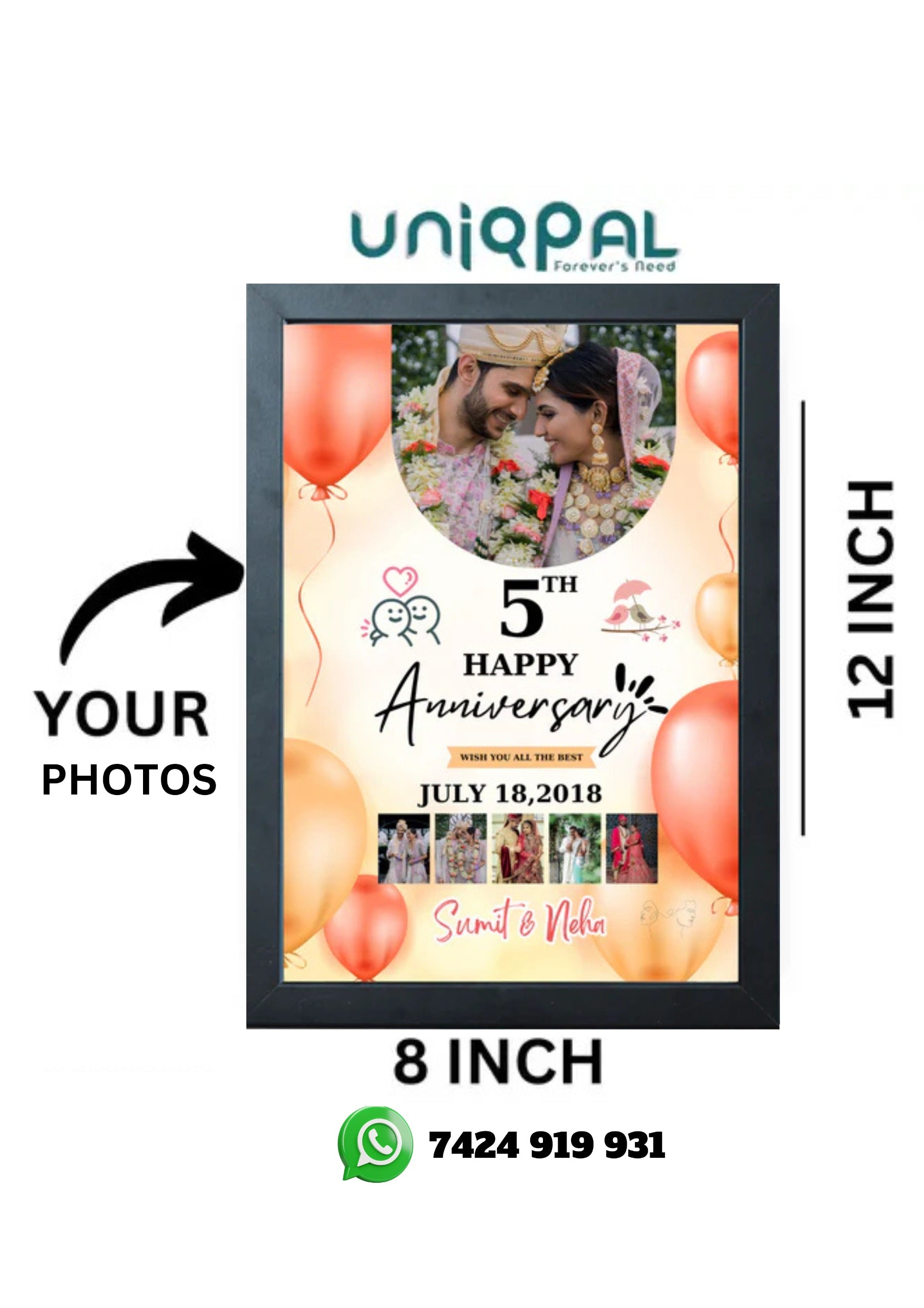 Love in Focus: Anniversary Frames