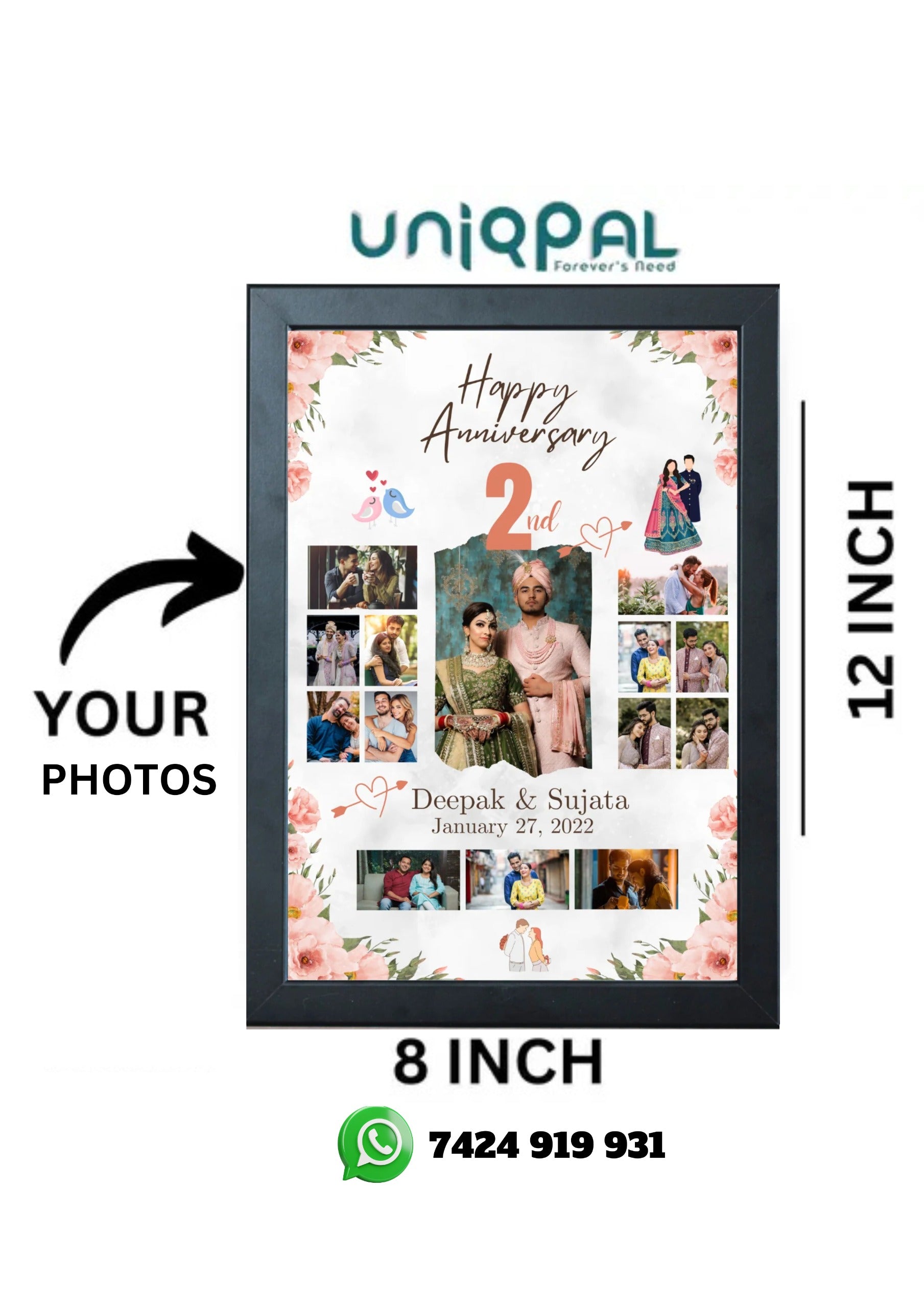 Timeless Treasures: Our Anniversary Frames