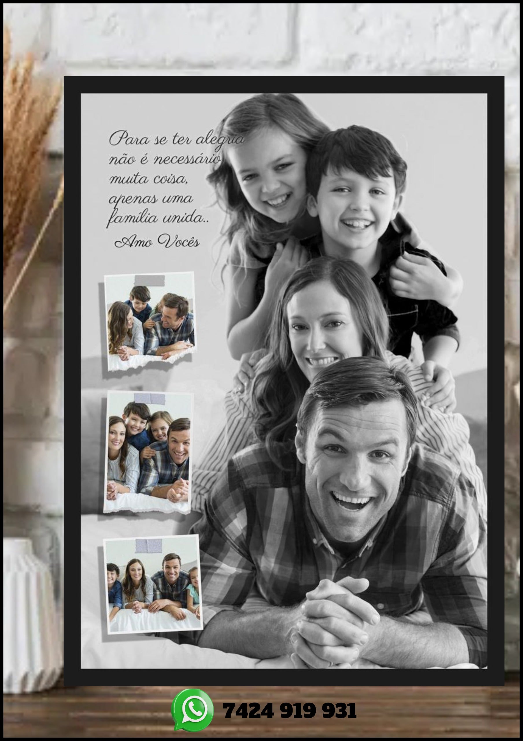 CUSTOMISED PHOTO FRAME.