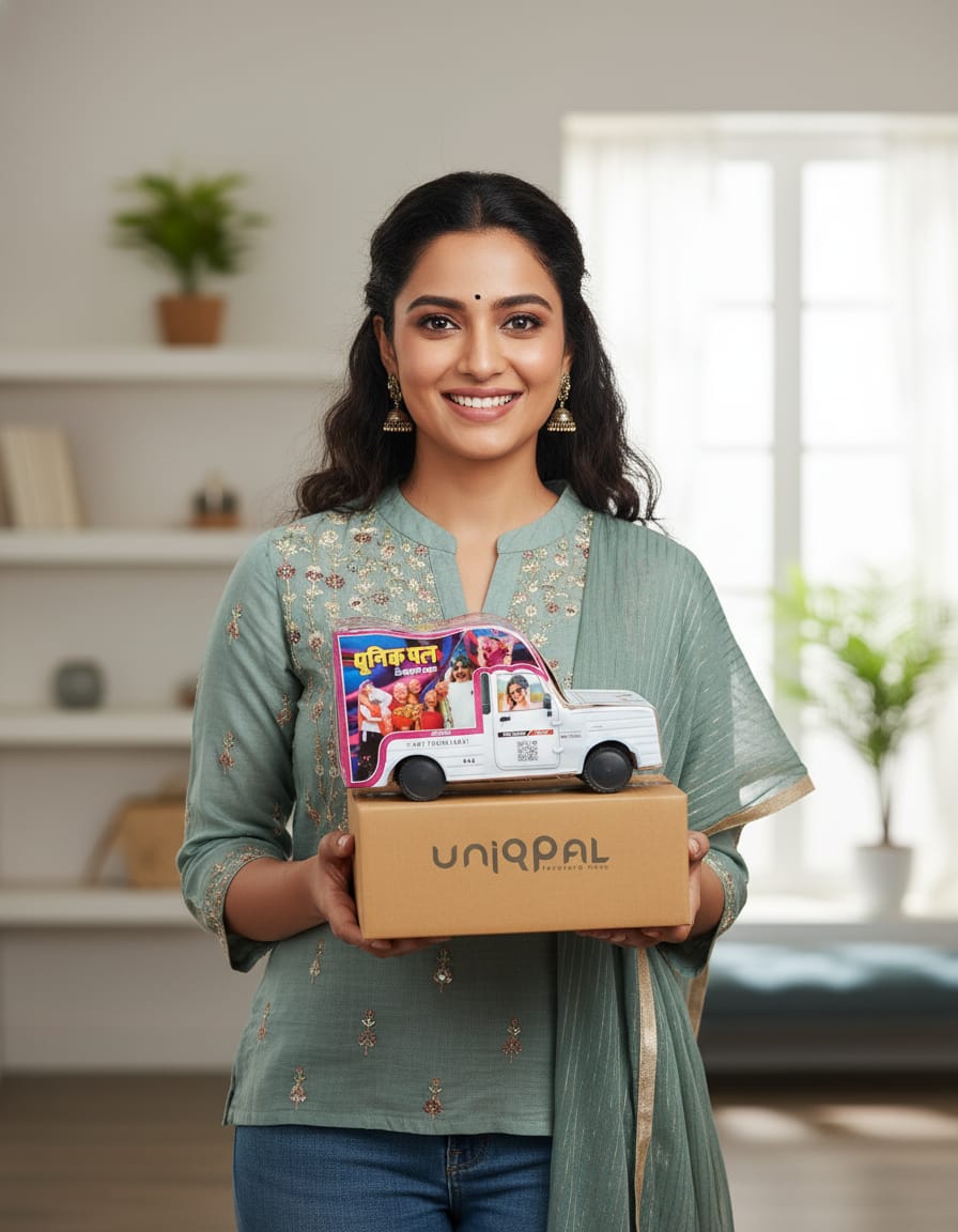 UNIQPAL Dj For Kids | Dj Toy | Wooden Toys For Kids | Mini Dj Pickup | Dj Truck |