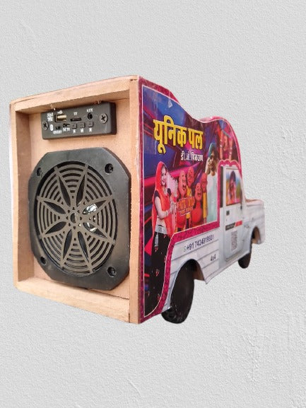 UNIQPAL Dj For Kids | Dj Toy | Wooden Toys For Kids | Mini Dj Pickup | Dj Truck |