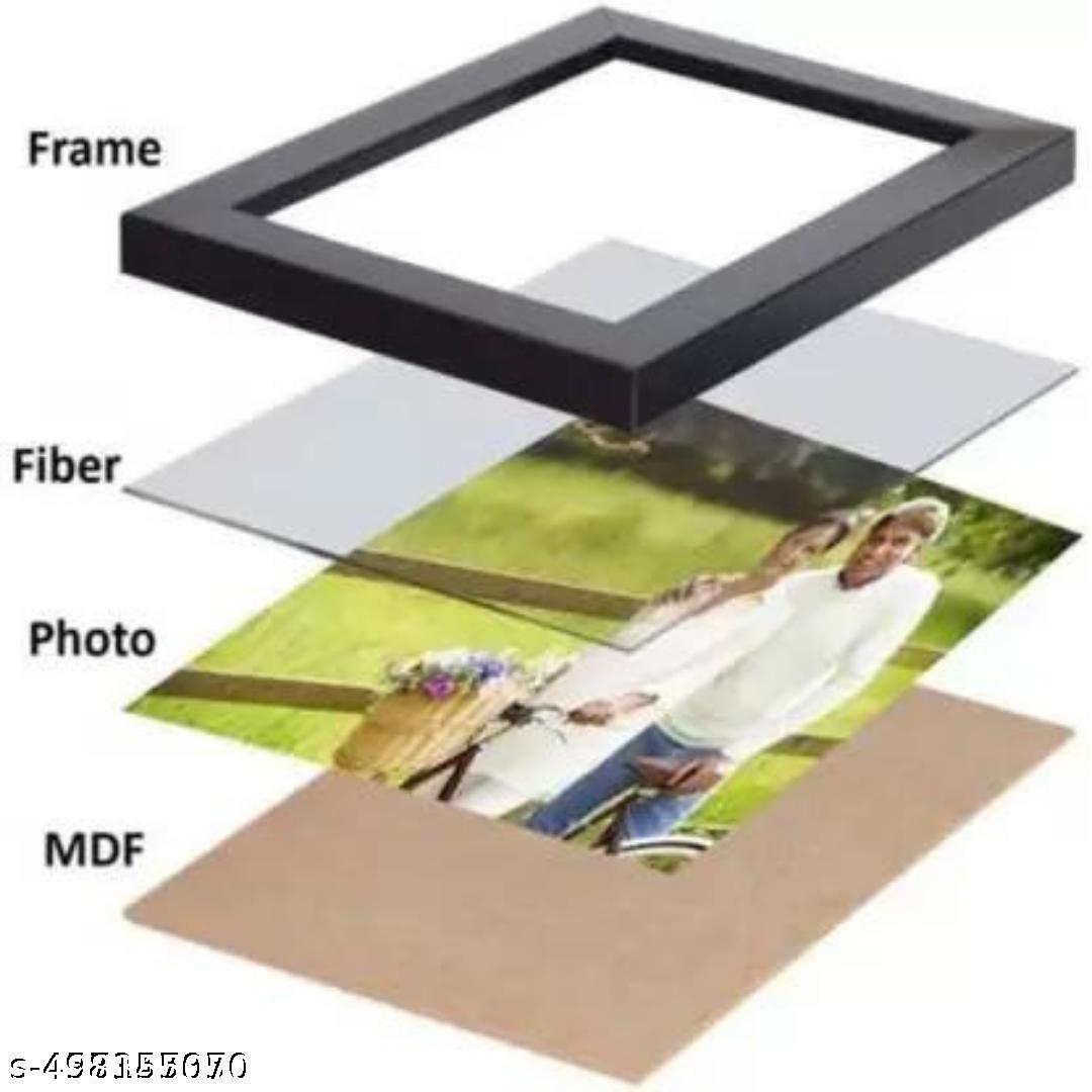 customize photo frame A4 black